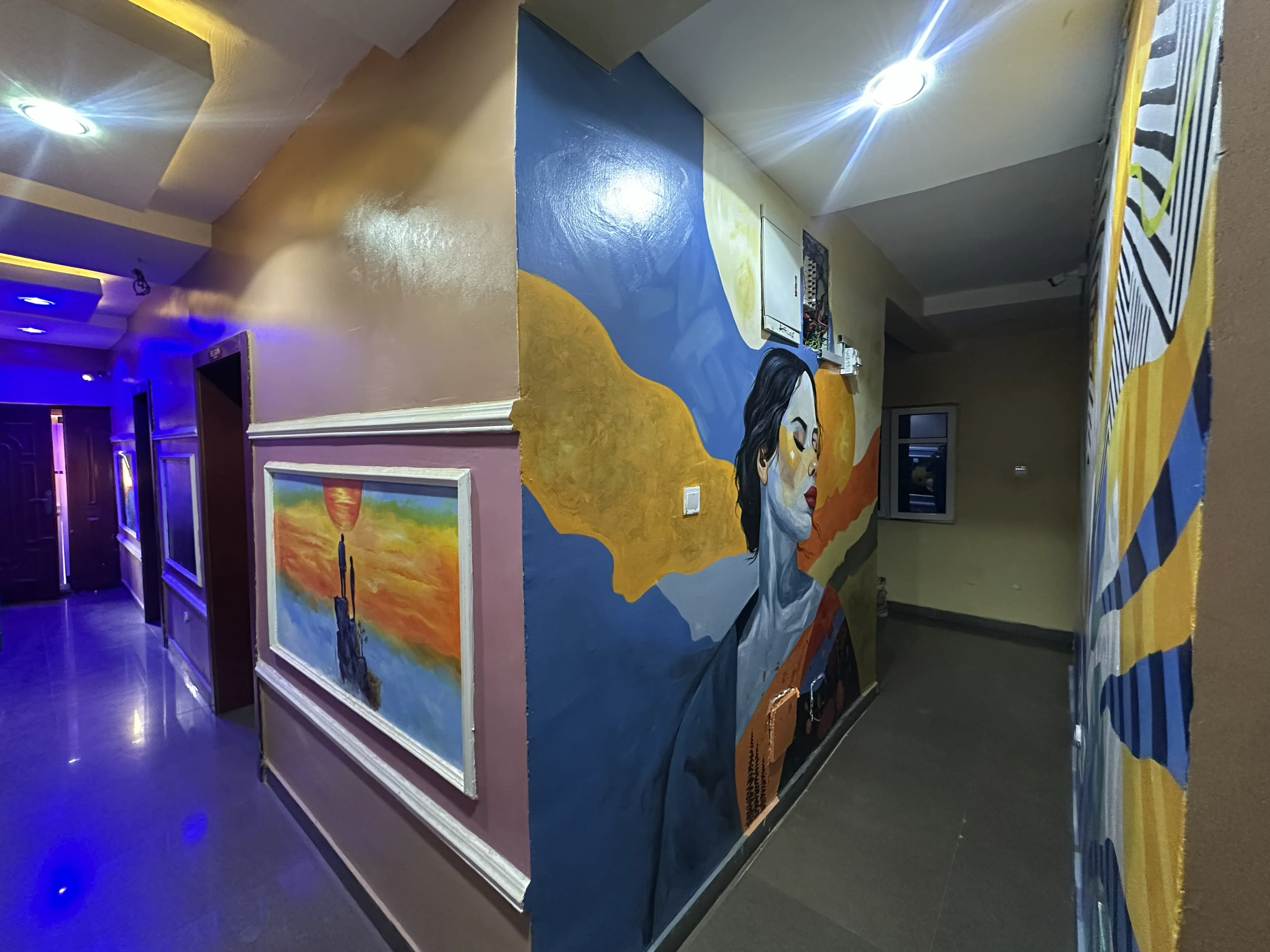 Interior of Bold Dream Hotel